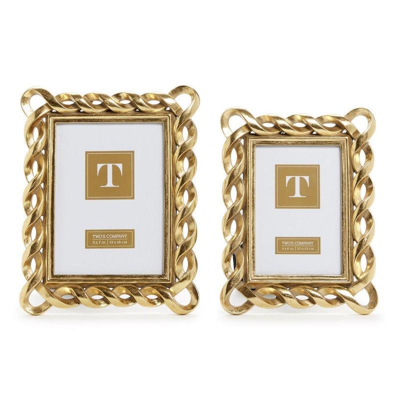 Gold Ribbon Frames