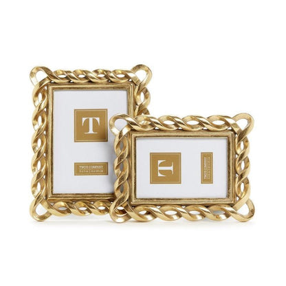 Gold Ribbon Frames