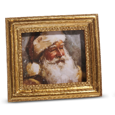 RAZ 6" Gilded Christmas Framed Art