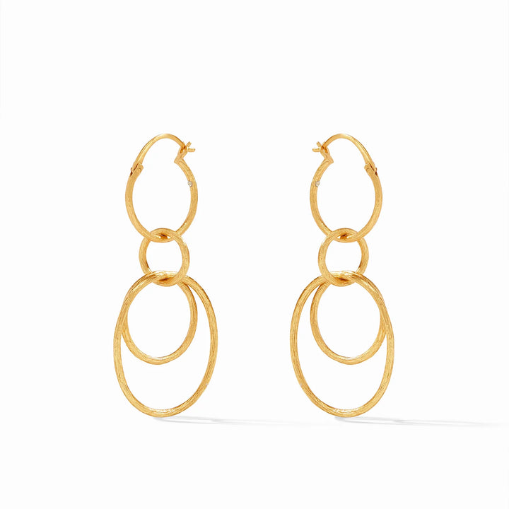 Simone 3-in-1 Earring Gold