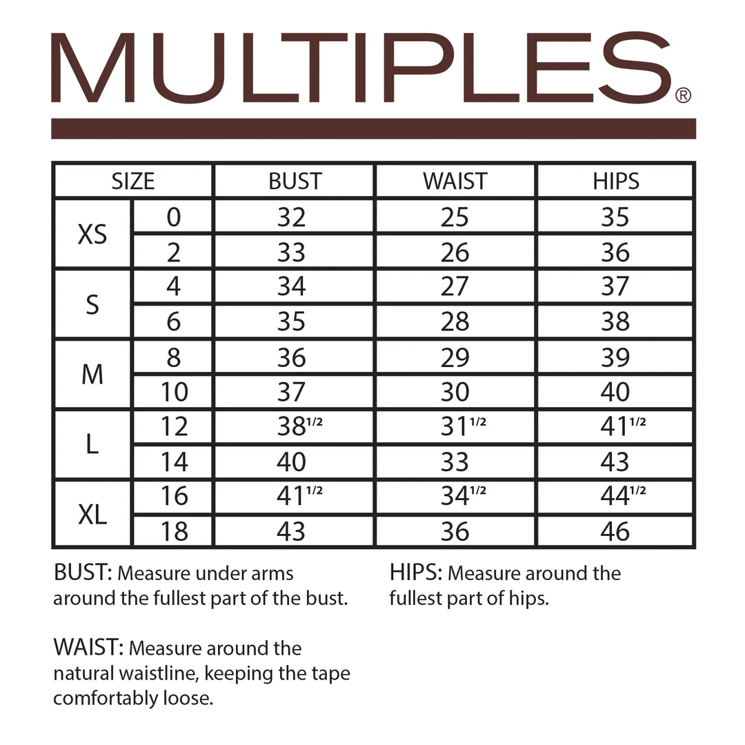 Multiples PO Ankle Pants with Real Front &amp; Back Pockets