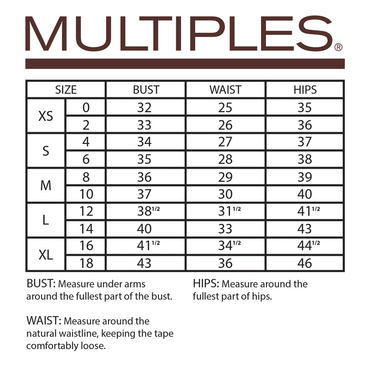Multiples PO Ankle Pants with Real Front &amp; Back Pockets