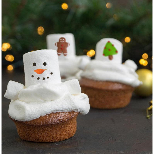 Snowman Marshmallow Candy in Gift Bag (each candy piece is individually wrapped)