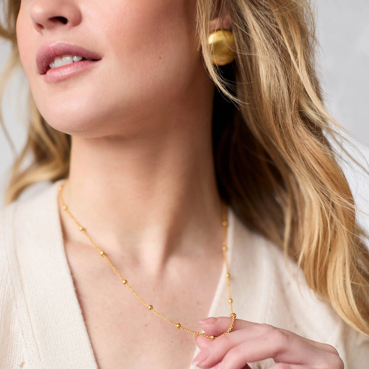 Solara Delicate Station Necklace