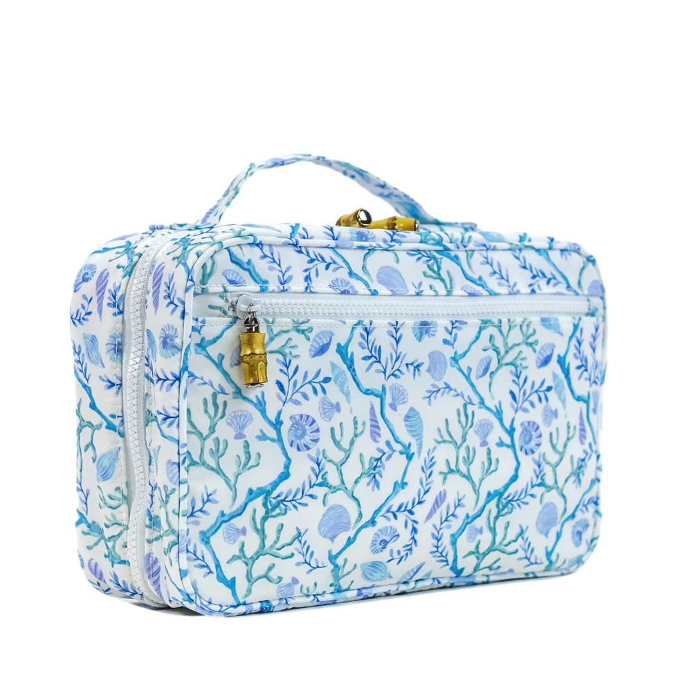 TRVL Design Bundle UP2 Hanging Toiletry Bag in Coral Vine