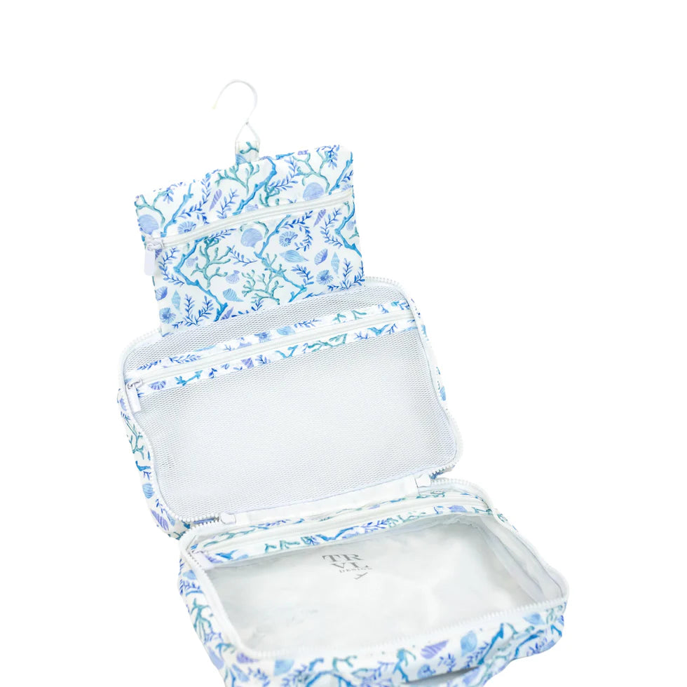 TRVL Design Bundle UP2 Hanging Toiletry Bag in Coral Vine