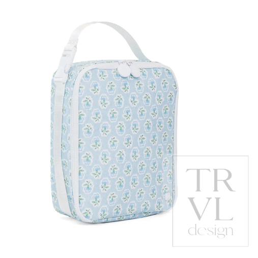 TRVL Design Lunch Box - Petite Fleur Blue