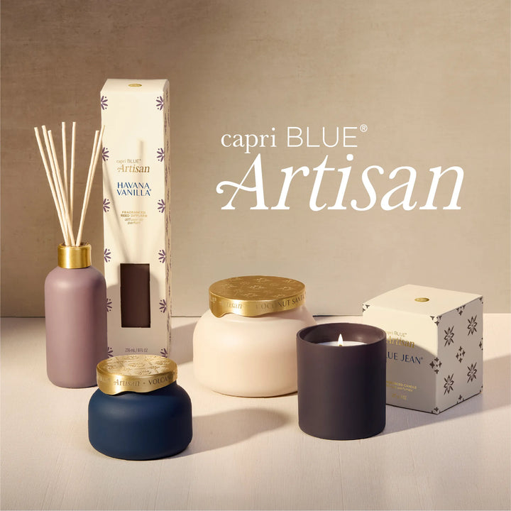 Capri Blue Volcano Terrazza Velluto Petite Candle, Ingredients | Bella Gifts from the Heart