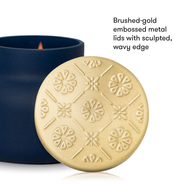 Capri Blue Volcano Terrazza Velluto Petite Candle, Size Reference | Bella Gifts from the Heart