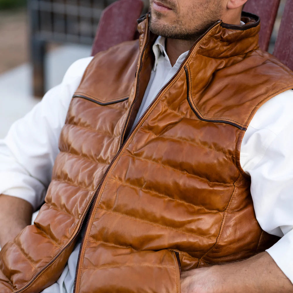 MAVERICK LEATHER VEST