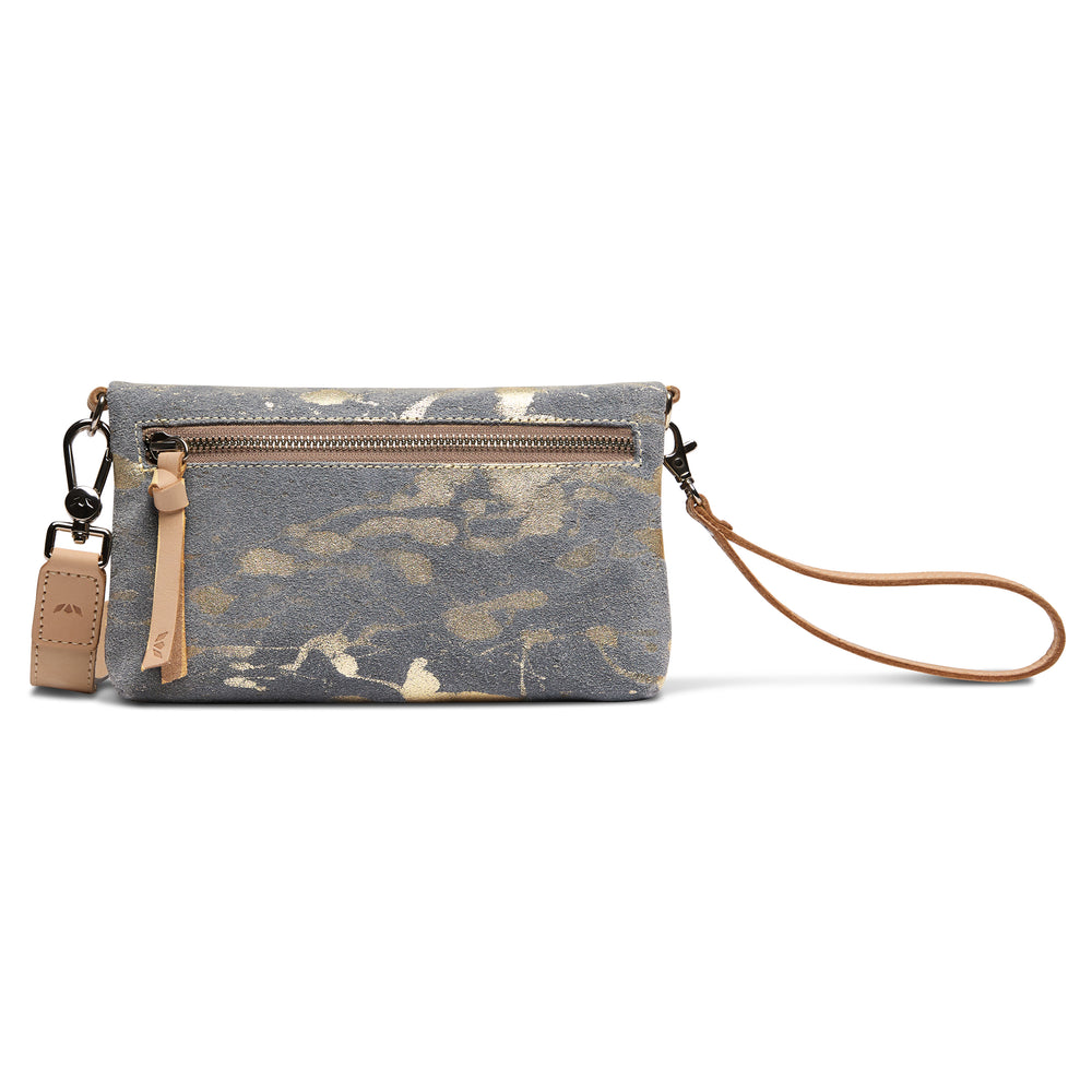 Consuela Jagger Uptown Crossbody showing interior and natural leather trim