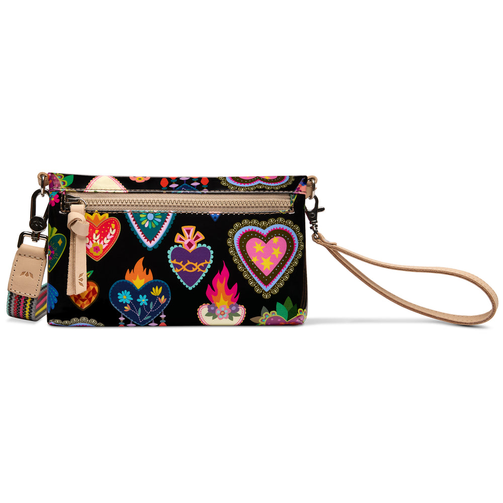 Consuela Vida Uptown Crossbody showing interior and strap detail