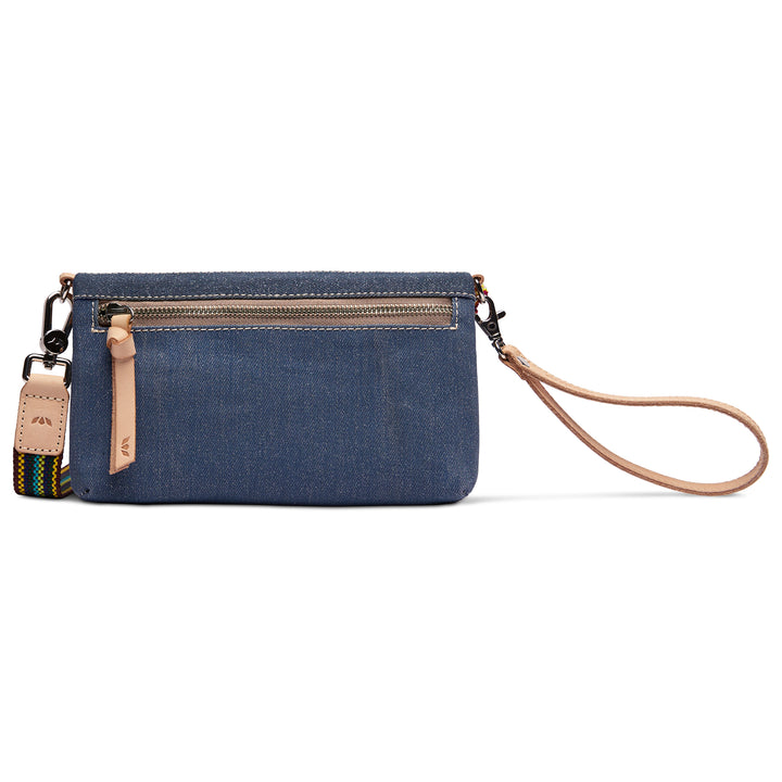 Consuela Royal Uptown Crossbody showing interior and leather accent detail