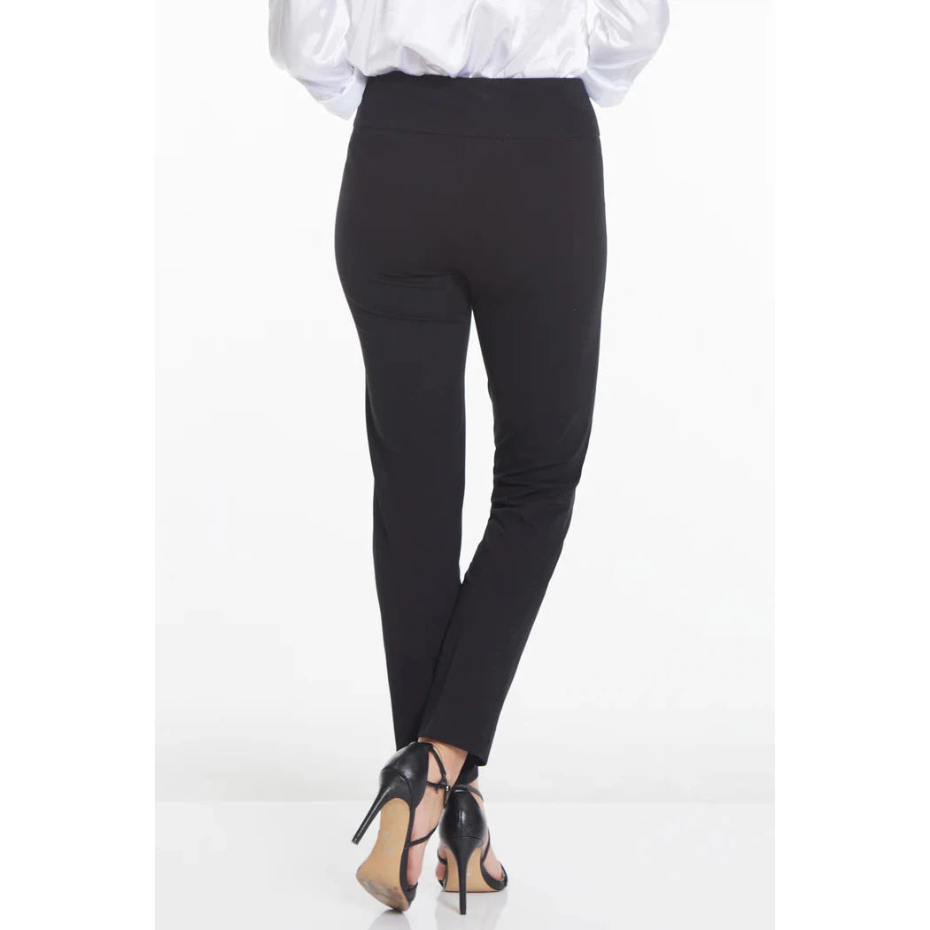 WIDE BAND PULL ON NARROW LEG PANT