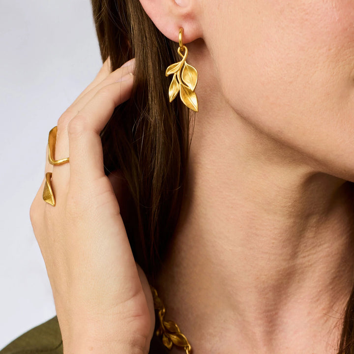 Willow Hoop &amp; Charm Earring
