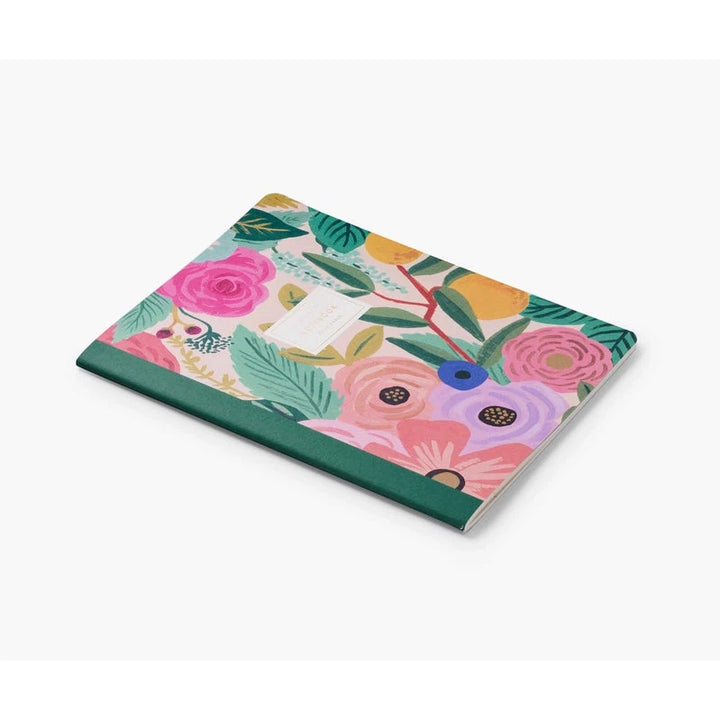 Garden Party Ruled Notebook