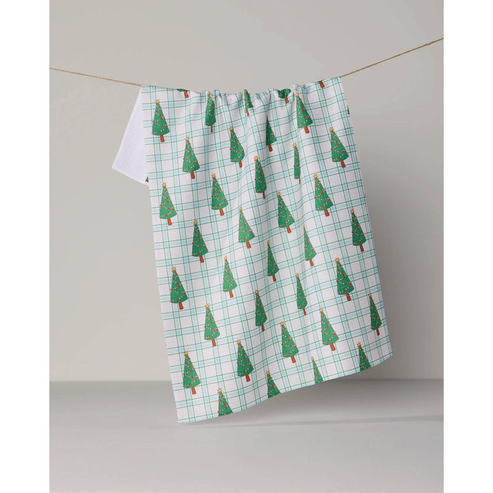 Jolly Plaid Tea Towel - Holiday 2026