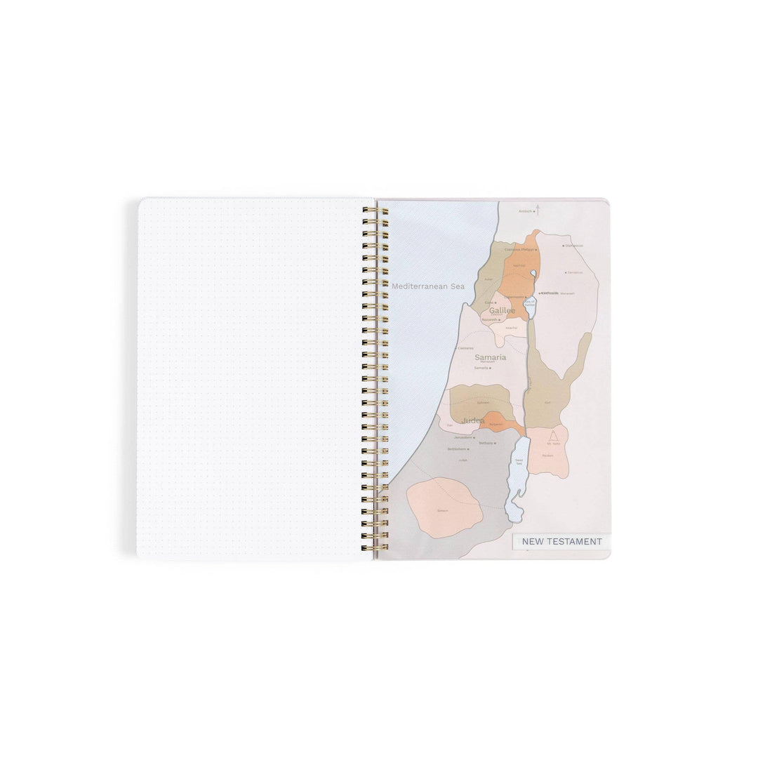 Lilac Church Notes Bible Reference Notebook with Maps