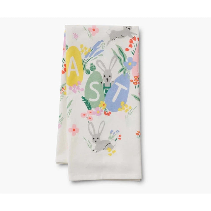 Happy Easter Tea Towel