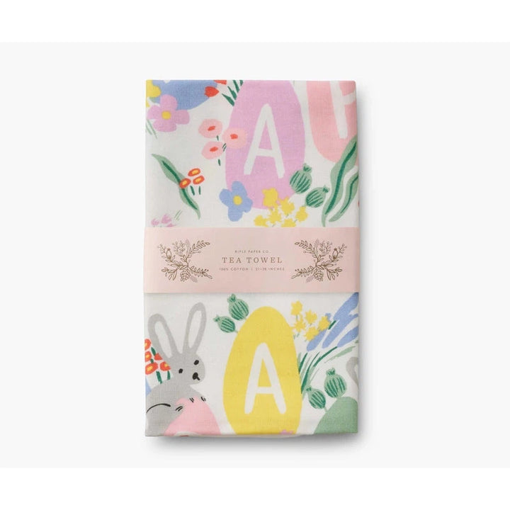 Happy Easter Tea Towel