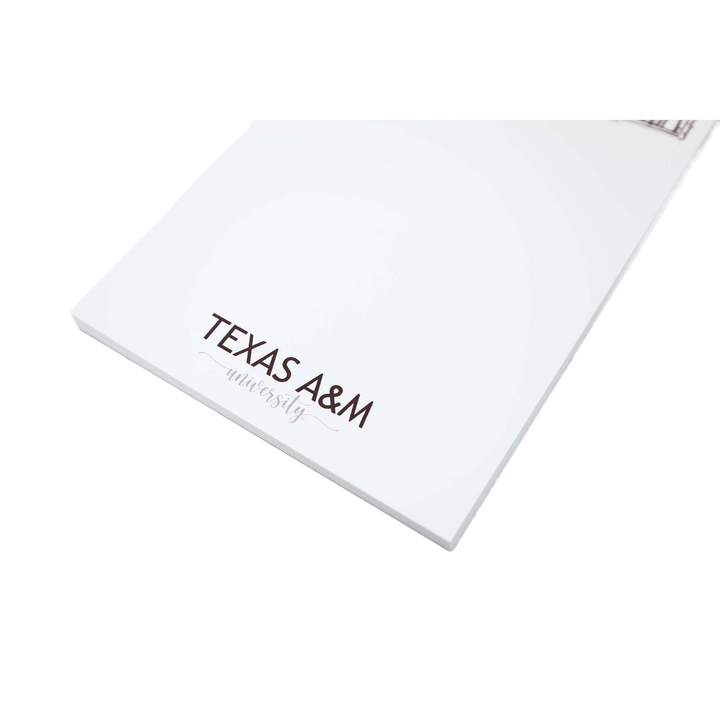 Campus Skyline Notepad - Texas A&amp;M/College Station