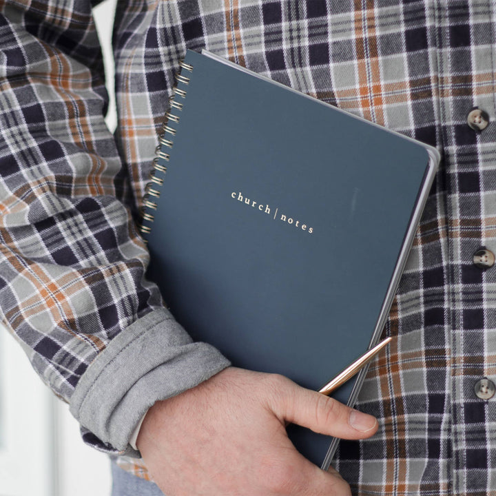Navy Church Notes Bible Study Notebook