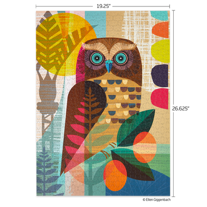 Ruru Owl | 1000 Piece Jigsaw Puzzle