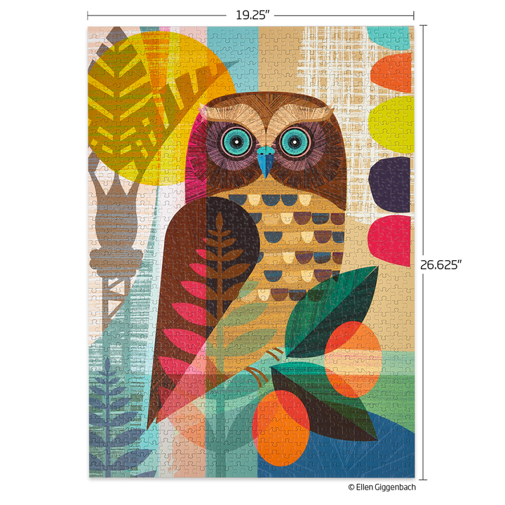 Ruru Owl | 1000 Piece Jigsaw Puzzle