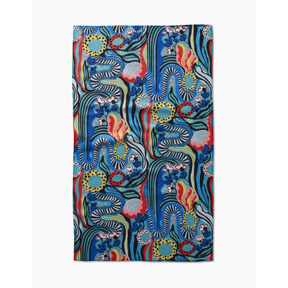 Abstract Dreams Tea Towel