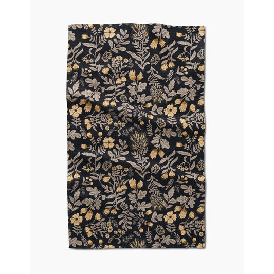 Woodland Wildflowers Tea Towel