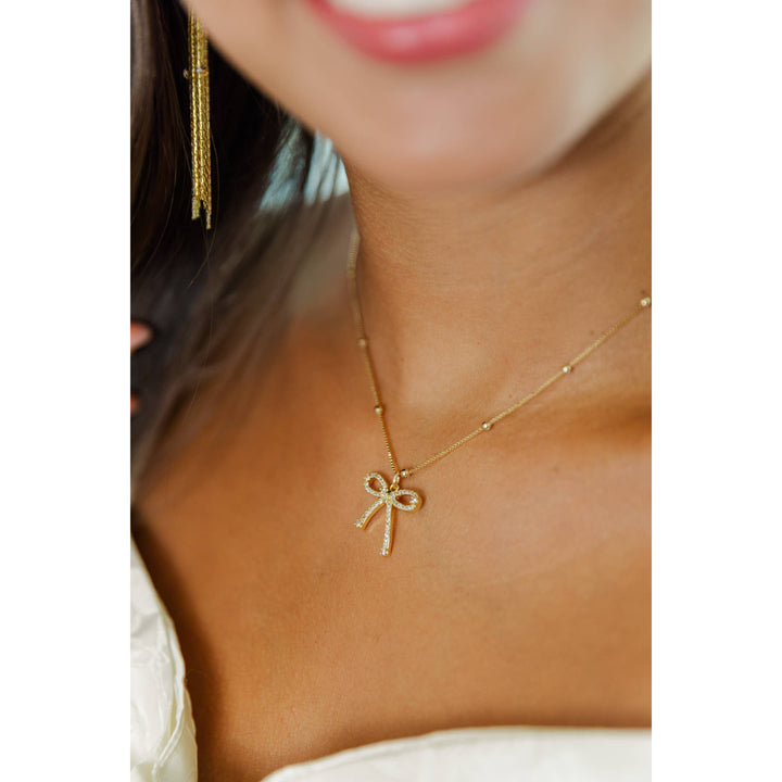 Isabella Bow Necklace