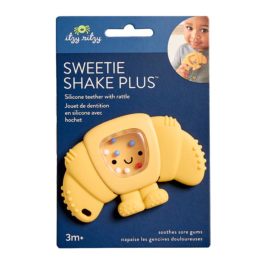 Itzy Ritzy Sweetie Shake Plus™ - Teething + Rattle Toy