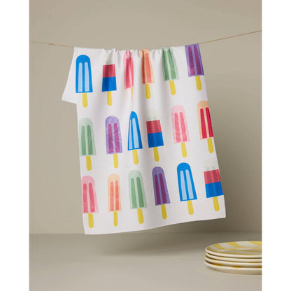 Poppy Popsicles Tea Towel