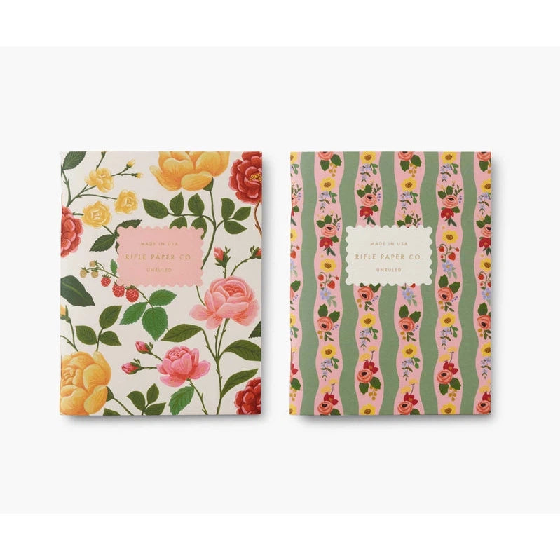 Pair of Roses Pocket Notebooks