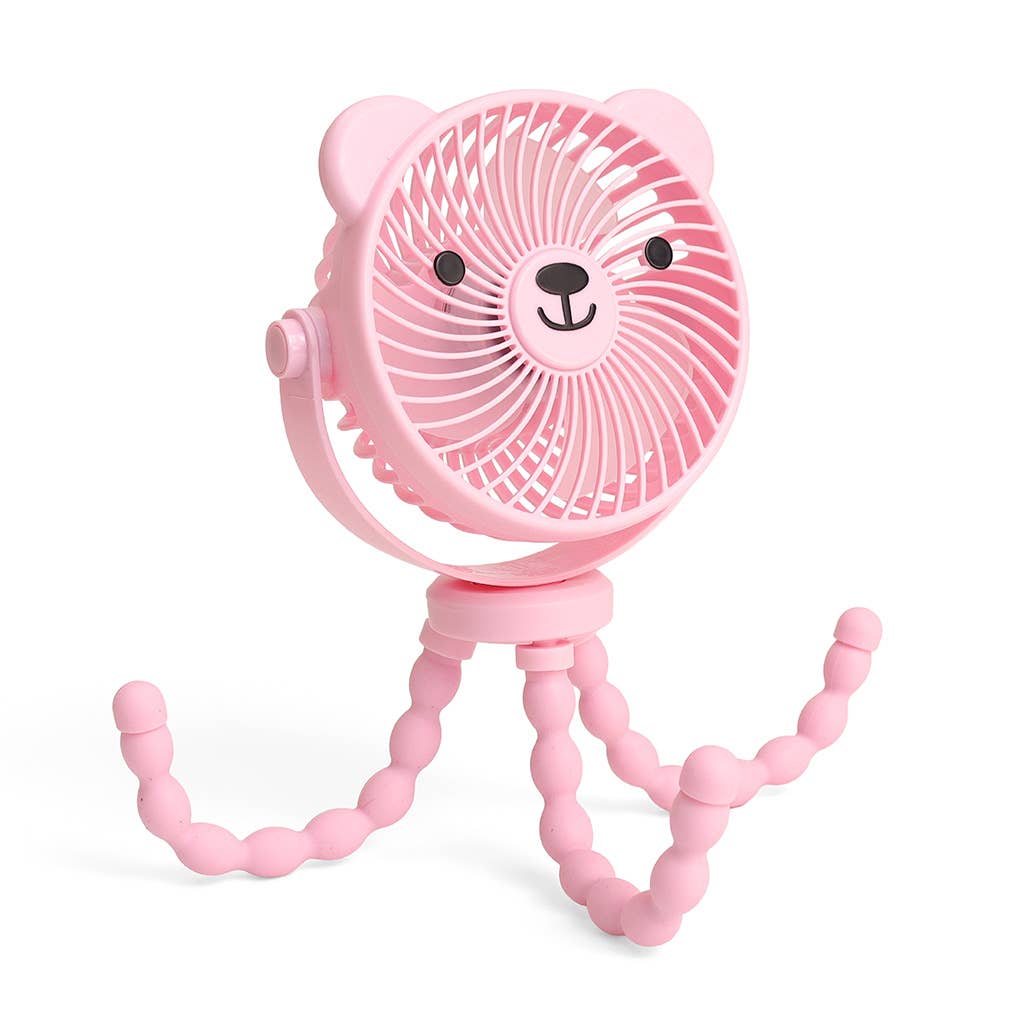 Itzy Ritzy® Itzy Breeze™ 3-Speed Stroller Fan – Pink
