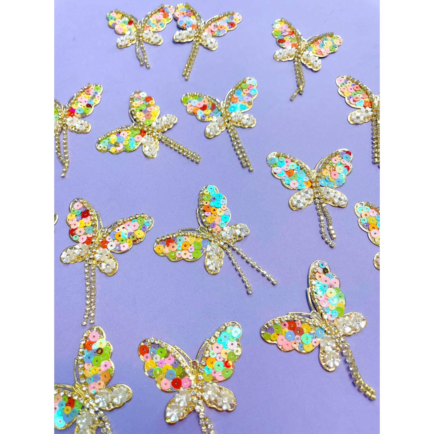 Lilliana Lightweight Butterfly Drops