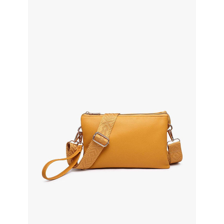 Jen &amp; Co Izzy Crossbody Purse with Guitar Strap | Vegan Leather Bag