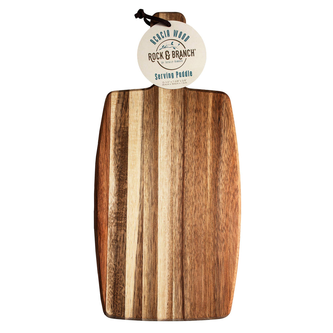 Acacia Wood Charcuterie Serving Paddle Board