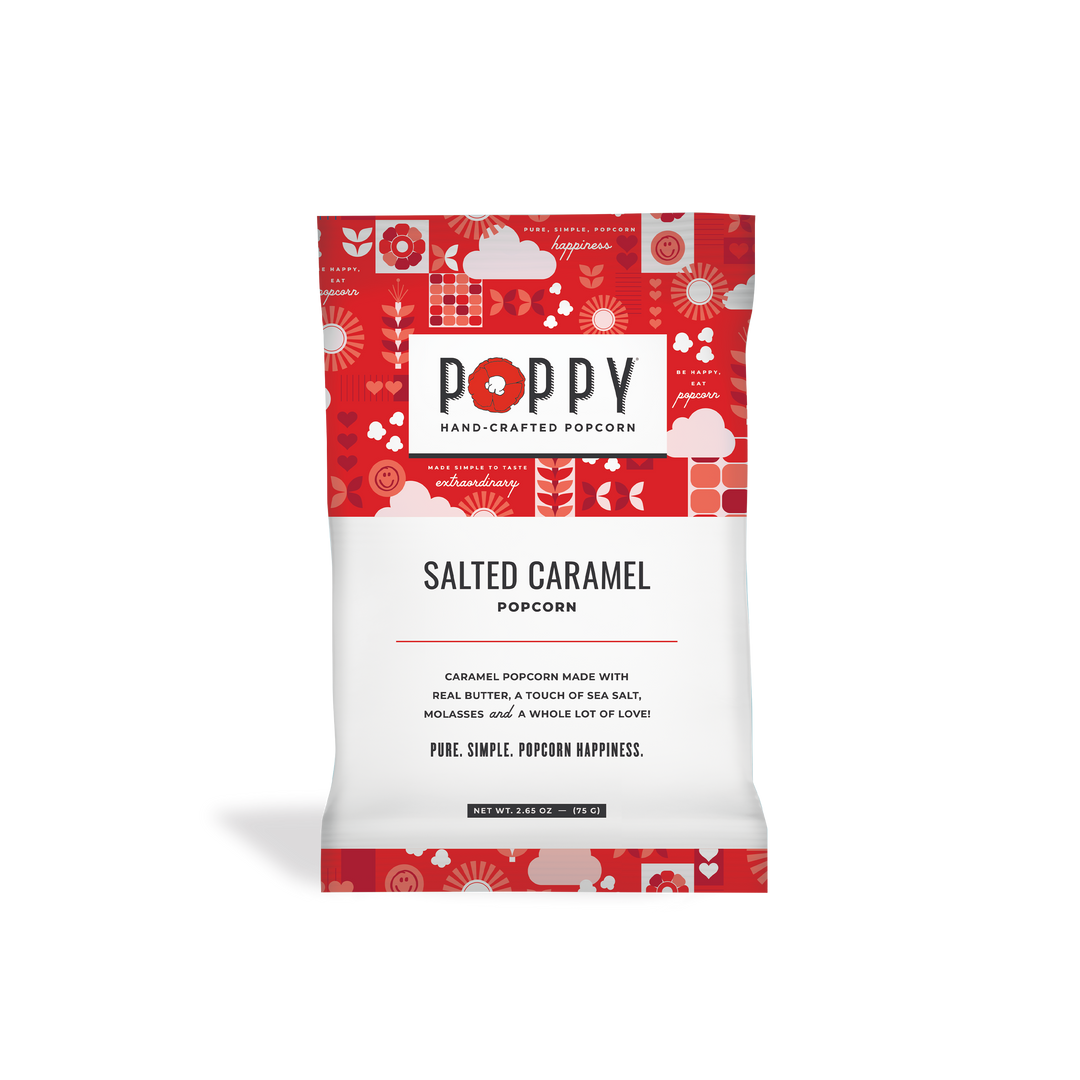 Poppy Popcorn Salted Caramel Snack Bag