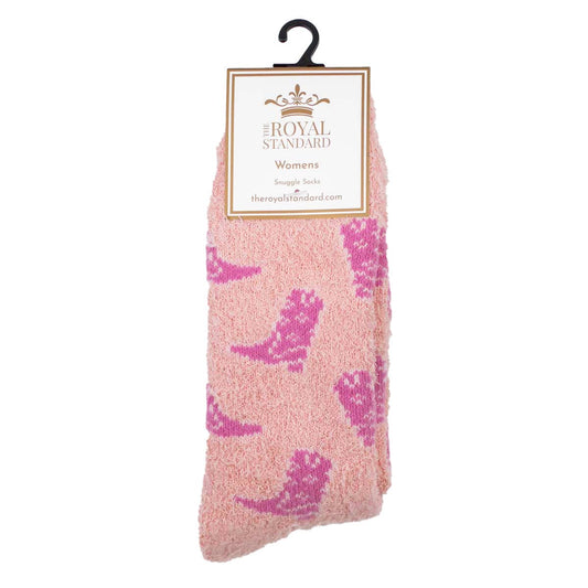 Women's Cowgirl Boots Snuggle Socks