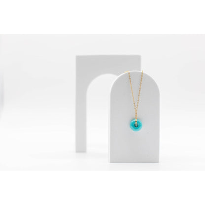 Recycled Glass Pendant Necklace