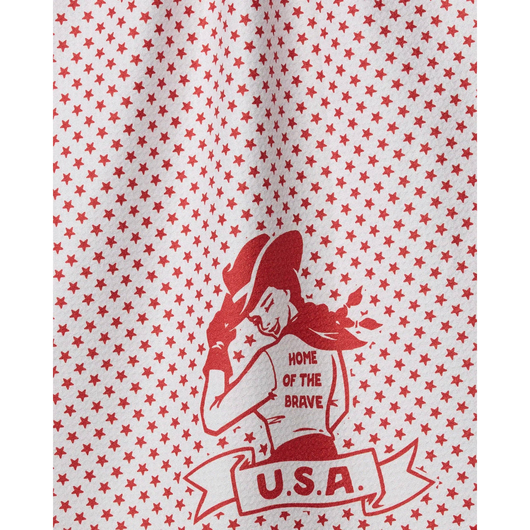 Star Cowgirl Tea Towel