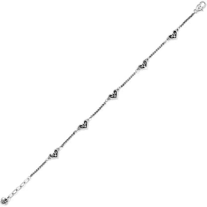 Alcazar Heart Anklet