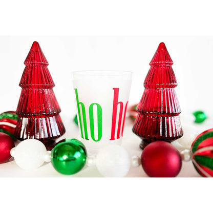 Christmas Frosted Cup 10 Pack {ho ho ho}