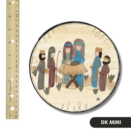 Nativity Circle Mini