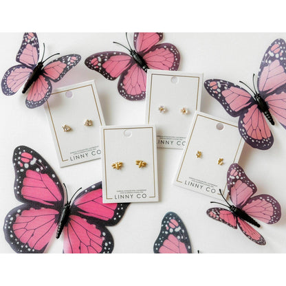 Screwback Stud Earrings - Maren