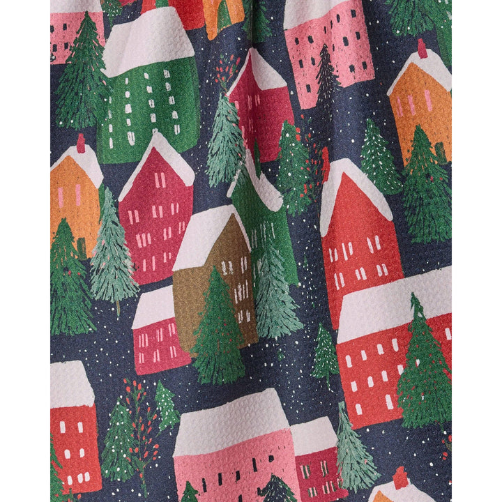 Alpine Village Tea Towel - Holiday 2026