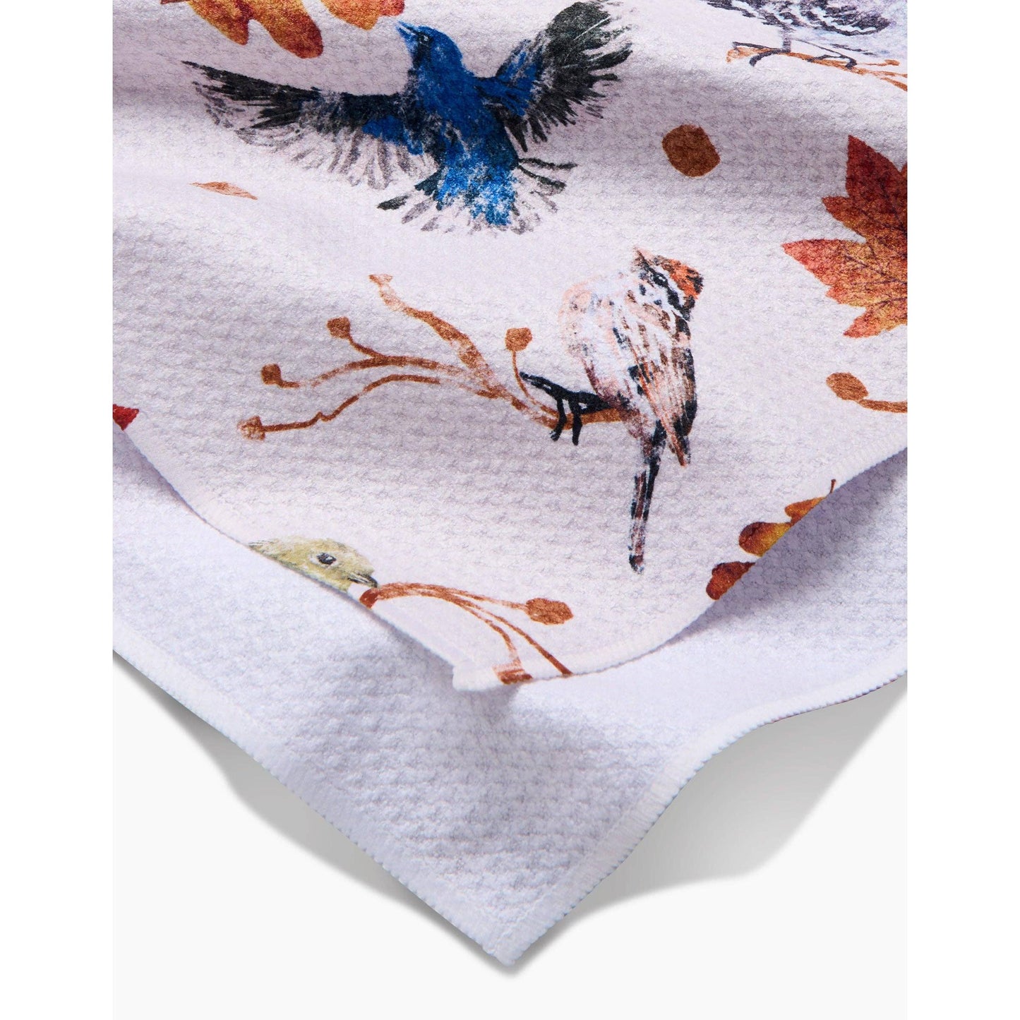 Autumnal Bird Skies Tea Towel
