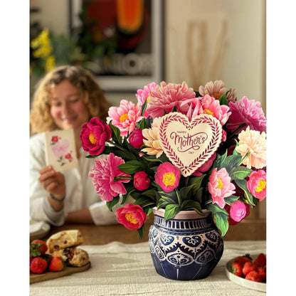 Happy Mother's Day Grande Peony Paradise Pop-Up Cards