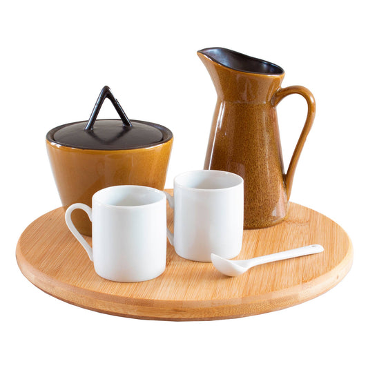 TB Home 10" Bamboo Lazy Susan Turntable